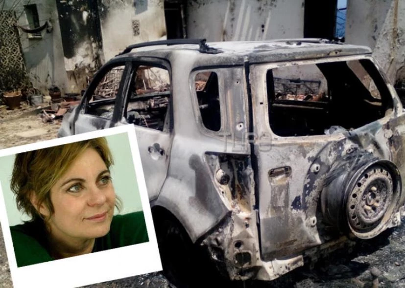 Πού βρίσκεται η αγνοούμενη ηθοποιός Χρύσα Σπηλιώτη και ο σύζυγός της; Τα άδεια καμένα αυτοκίνητά τους και το ζωντανό σκυλάκι τους δίνουν ελπίδες